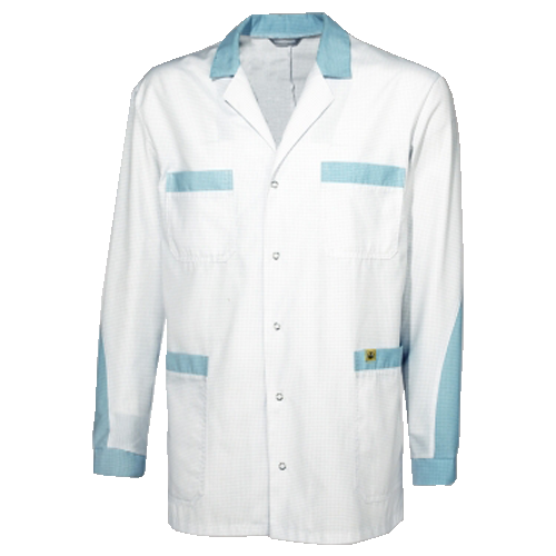 Куртка антистатическая с центральной застёжкой на кнопки мужская фото, изображение, баннер