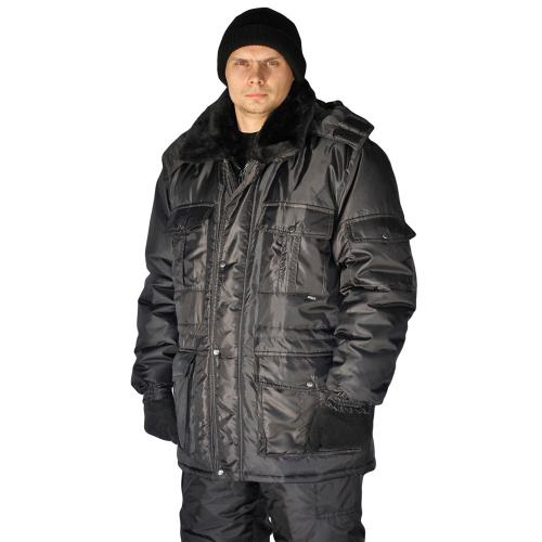 Куртка зимняя мужская Охрана фото, изображение, баннер